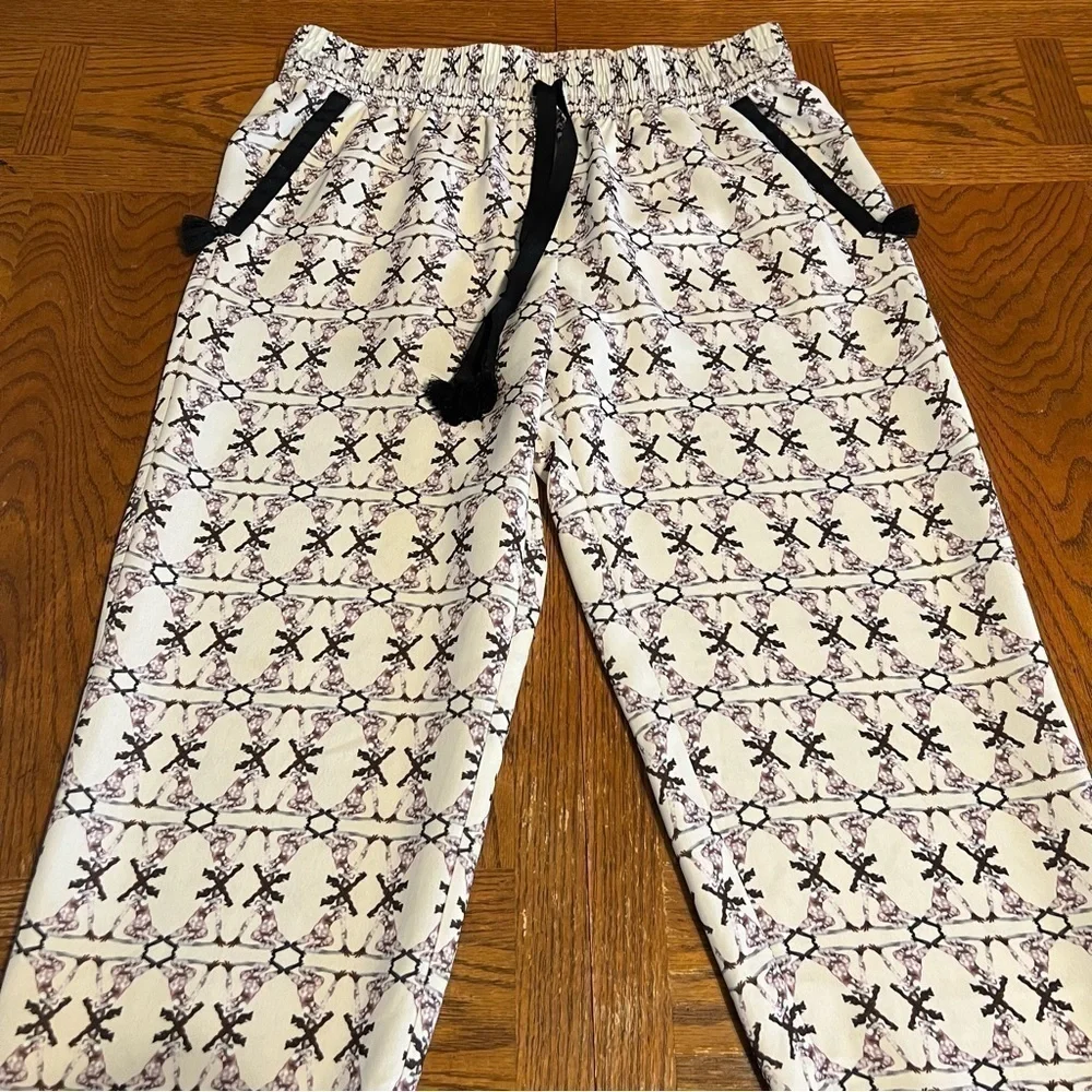 J.Crew For Born Free Patterned Joggers Sz 6